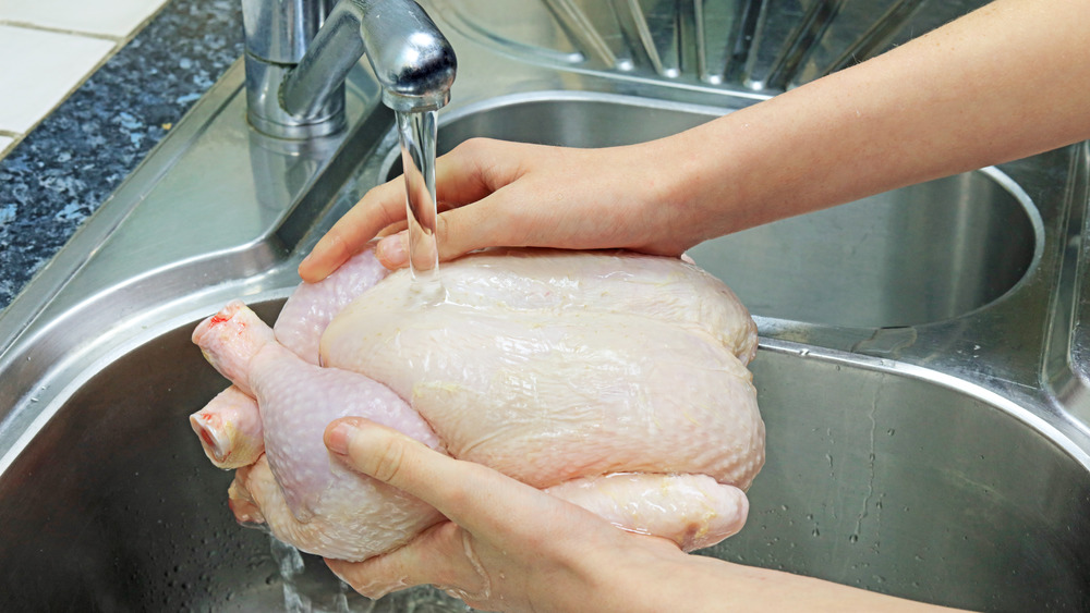 Cooking Chicken Safely: Skip the Rinse!